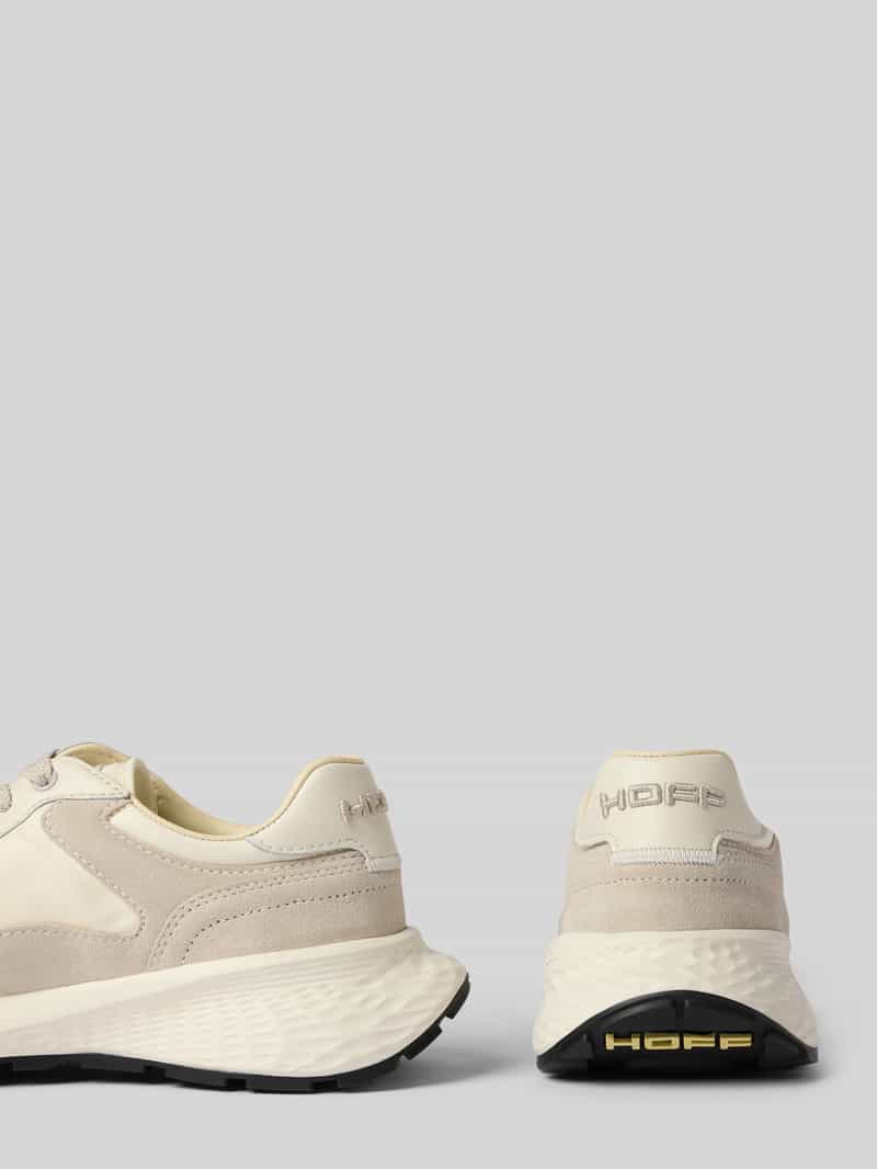 HOFF Sneakers van leermix met logodetail model 'City'