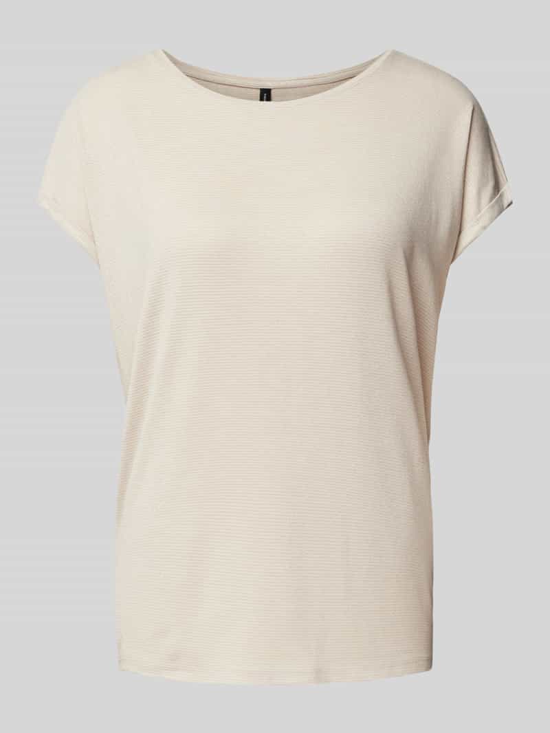 Vero Moda Comfort fit T-shirt met effectgaren model 'LAVA'