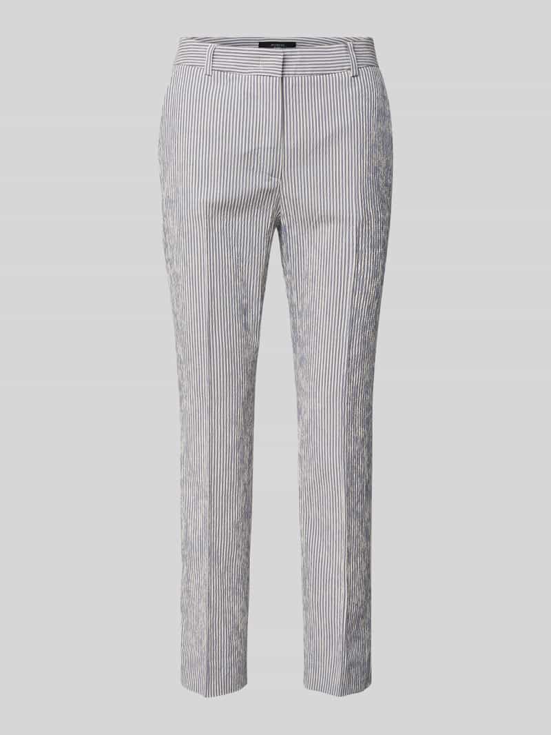 Weekend Max Mara Slim fit stoffen broek met verkort model 'STARLET'
