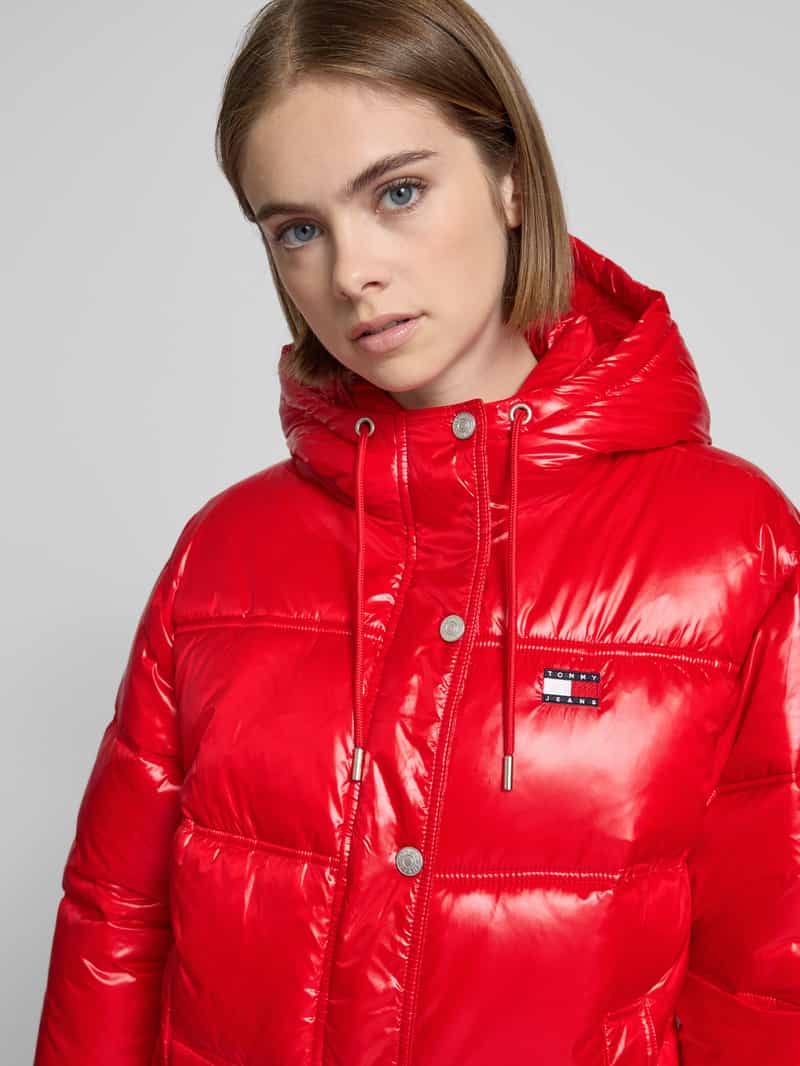 Tommy Jeans Gewatteerd jack met labelstitching