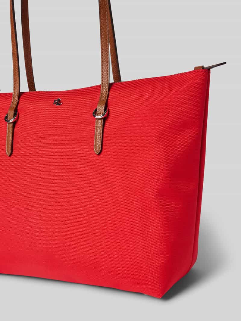 Lauren Ralph Lauren Tote bag met labelapplicatie model 'KEATON'