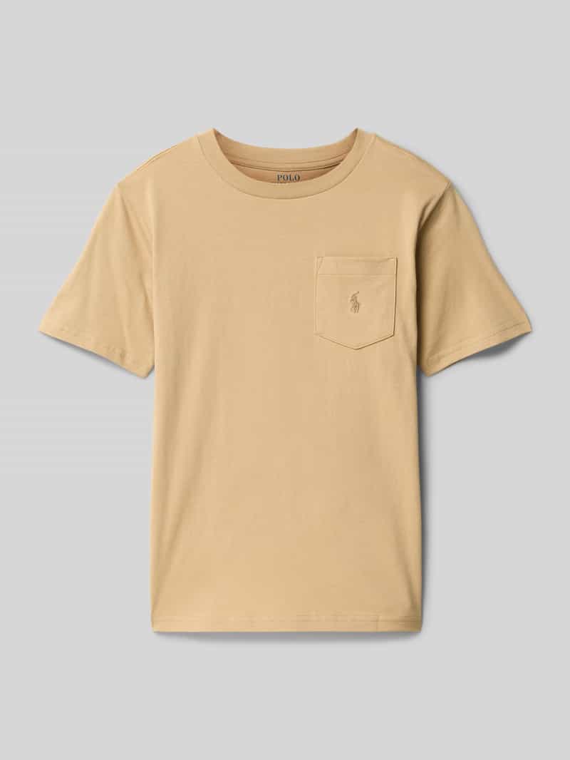 Polo Ralph Lauren Teens T-shirt met labelstitching