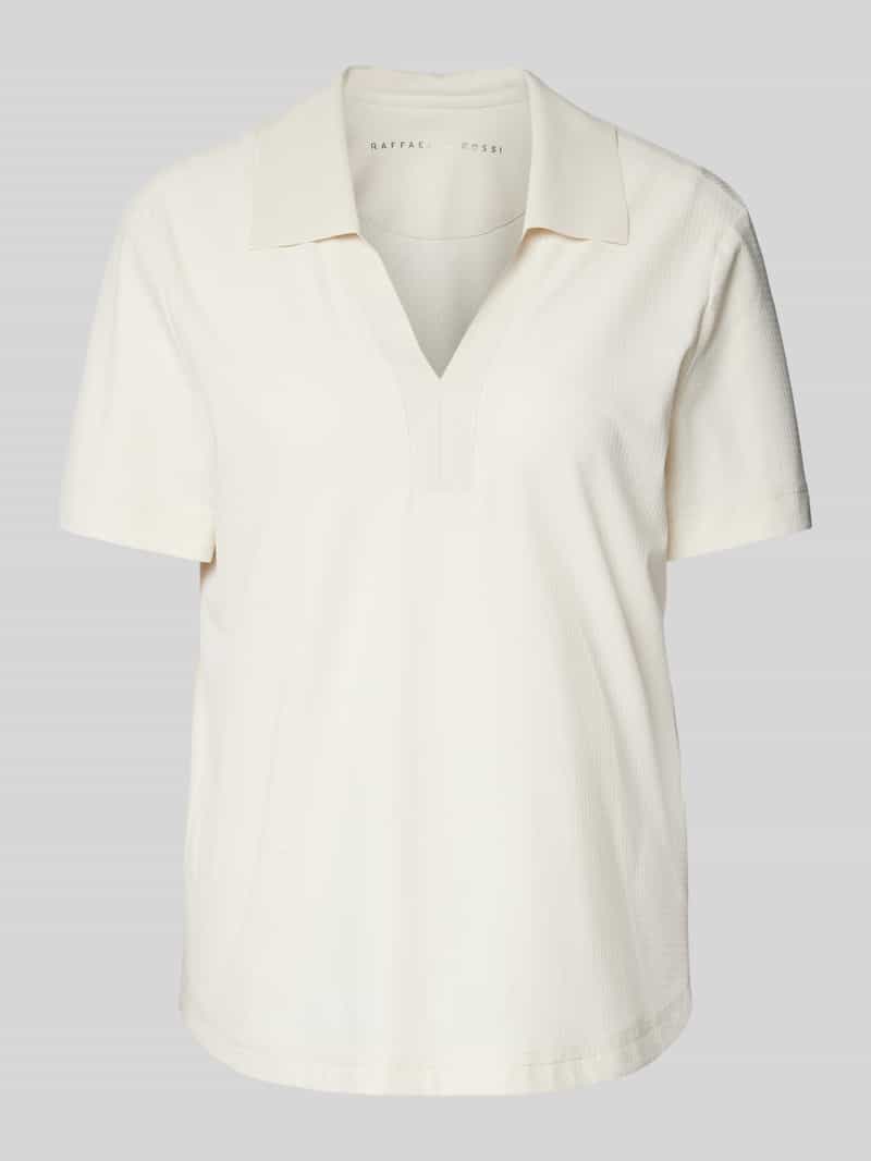 RAFFAELLO ROSSI T-shirt met platte kraag model 'PHINA'