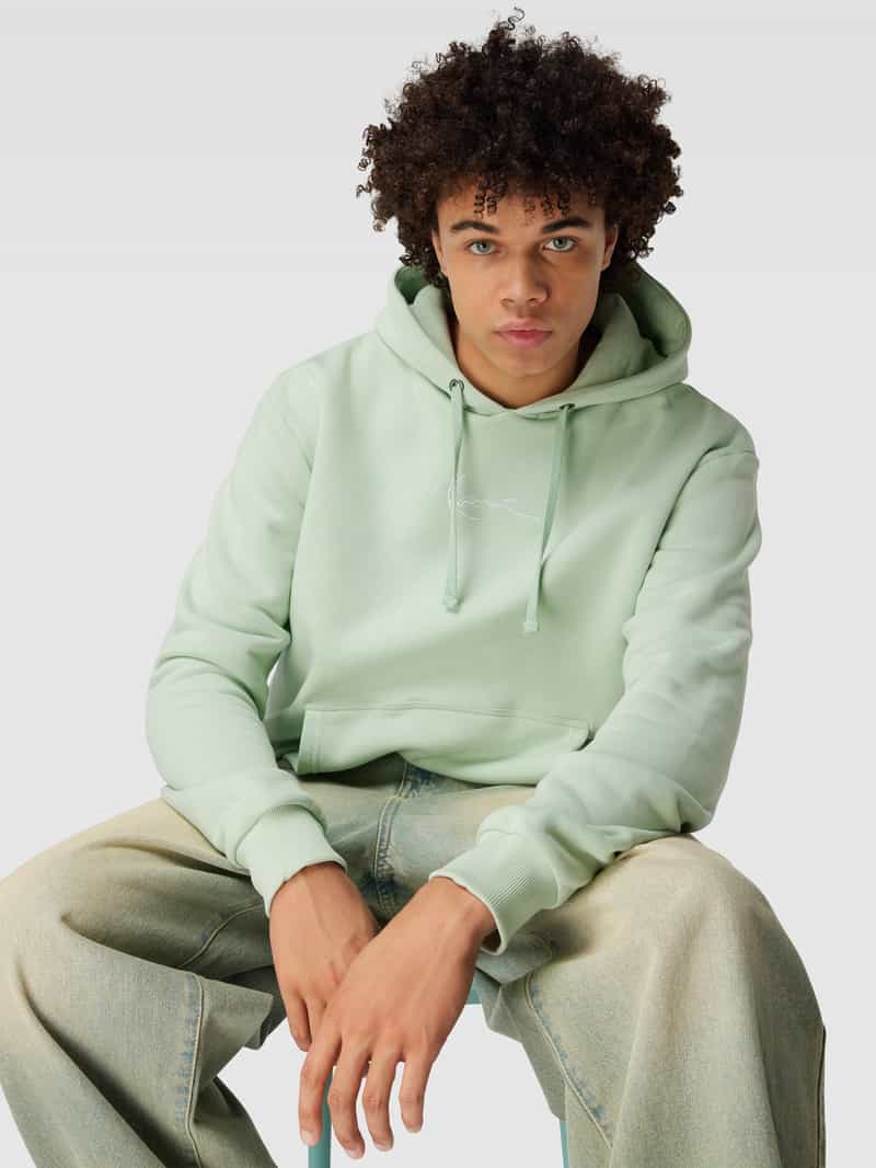 Karl Kani Hoodie met labelstitching