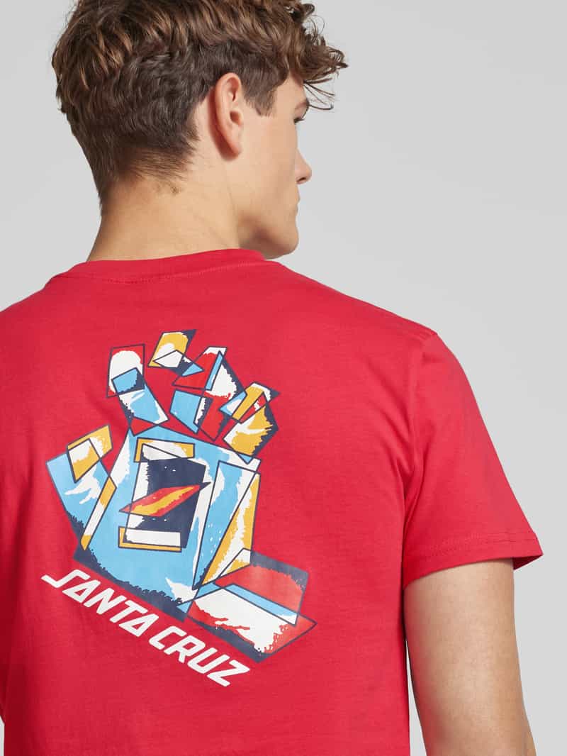 Santa Cruz T-shirt met labelprint