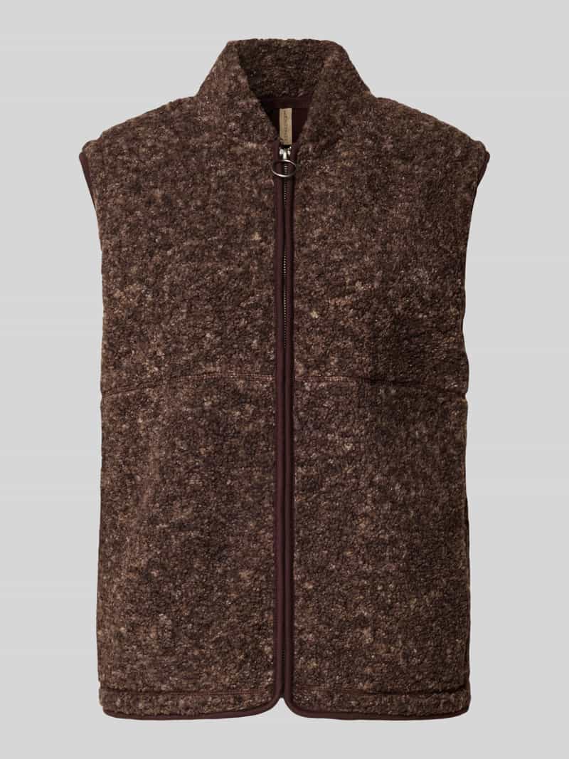 Soyaconcept Regular fit bodywarmer met boucléstructuur model 'SC-GERTRUD 4'