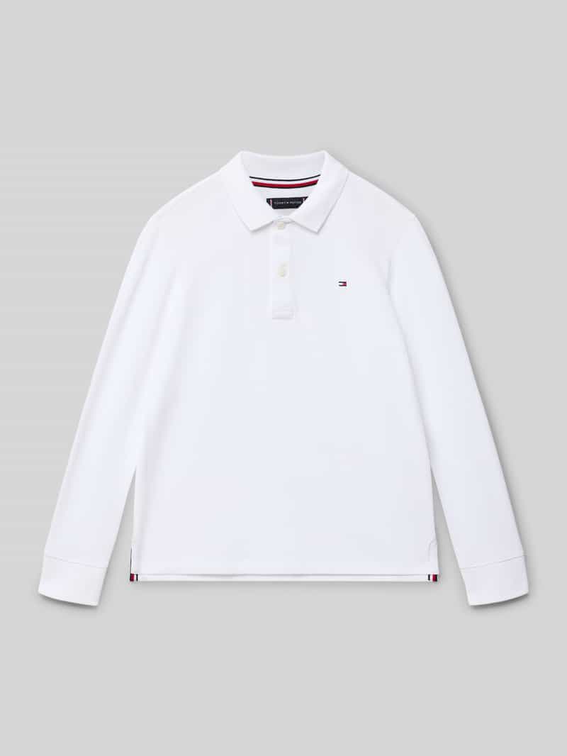 Tommy Hilfiger Teens Regular fit poloshirt van puur katoen