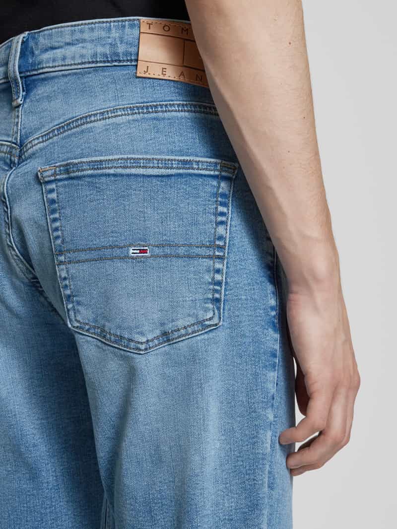 Tommy Jeans Slim fit jeans van katoenmix model 'SCANTON'