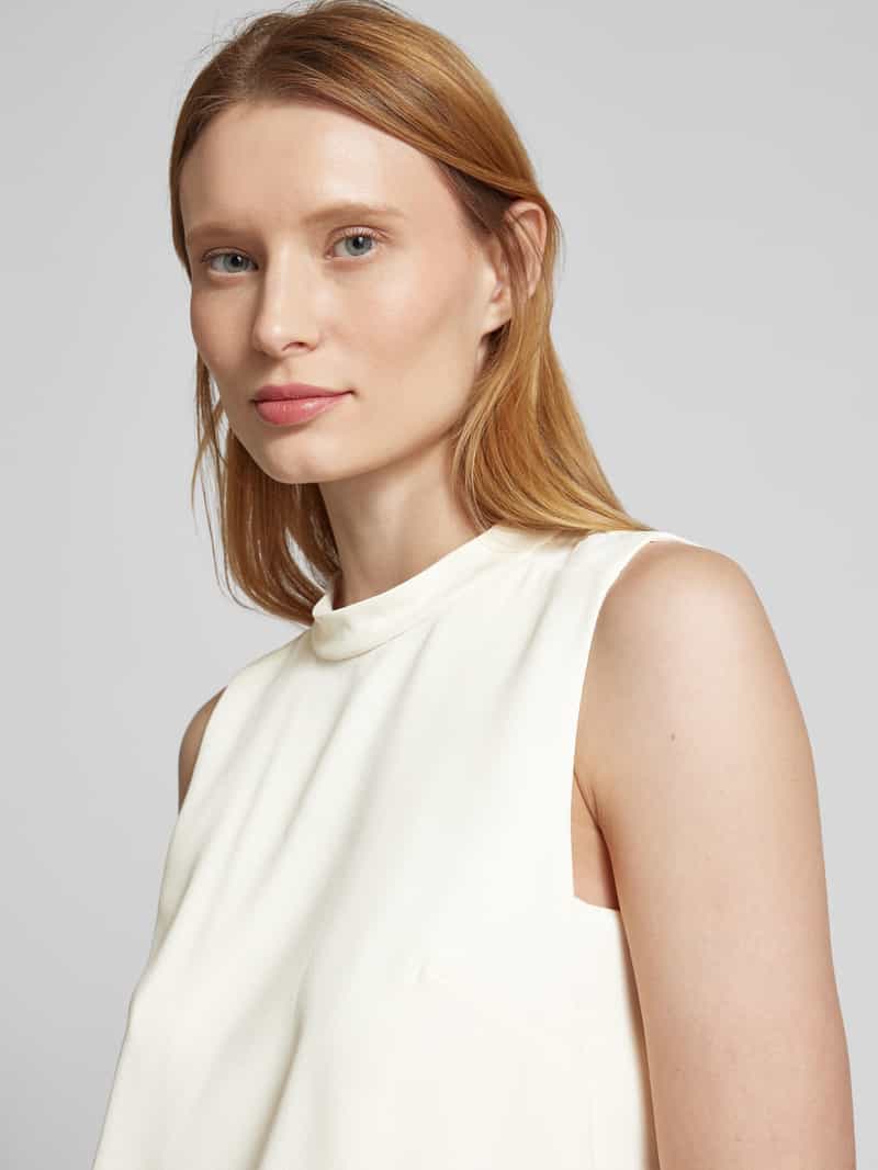 Marella Knielange jurk met opstaande kraag model 'MARIACARLA'