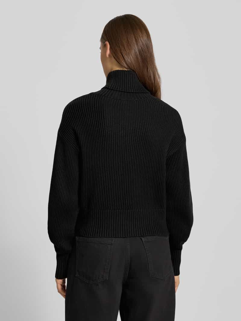 Calvin Klein Gebreide coltrui zwart, foto 2