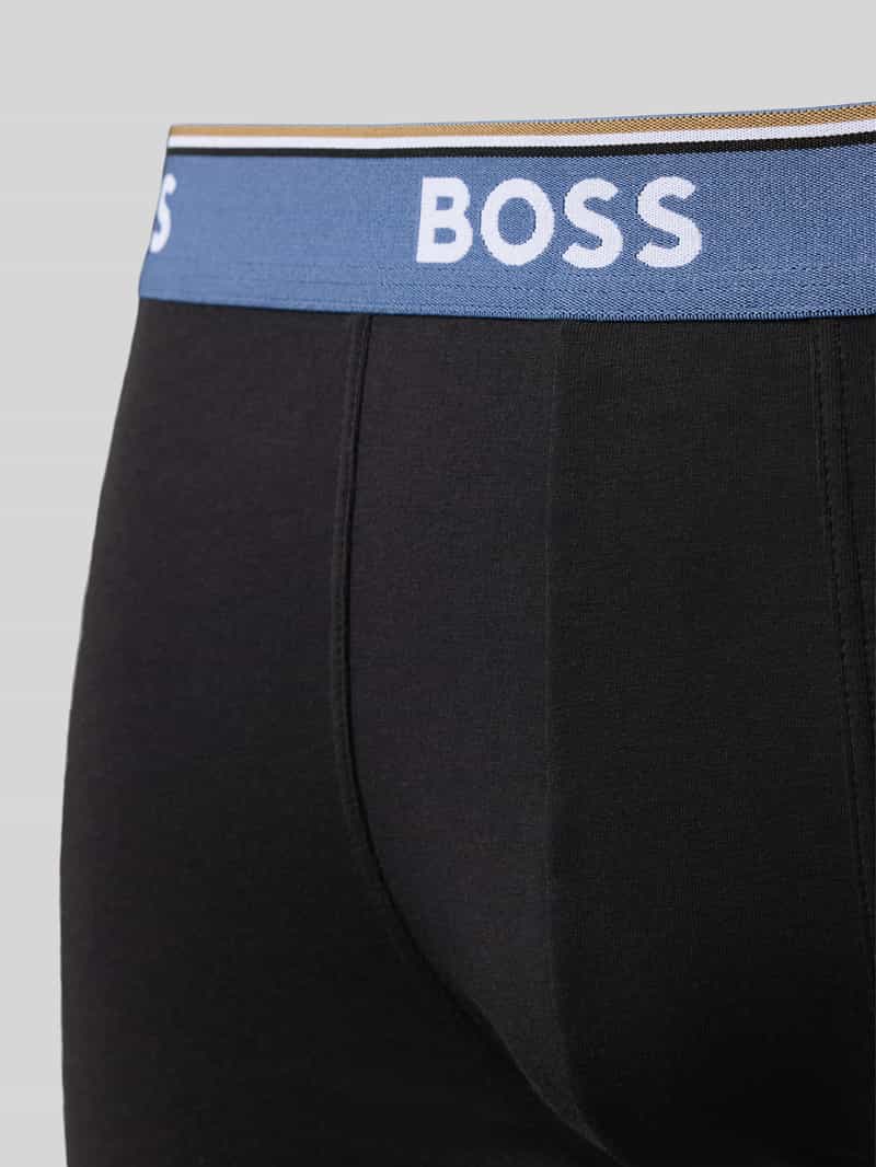 Boss Boxershort met elastische band met logo in een set van 3 stuks