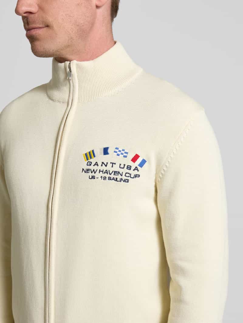 Gant Cardigan met tweewegritssluiting