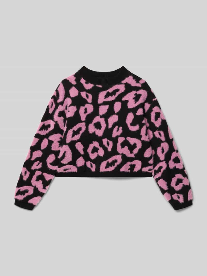 s.Oliver RED LABEL Loose fit gebreide pullover van katoenmix