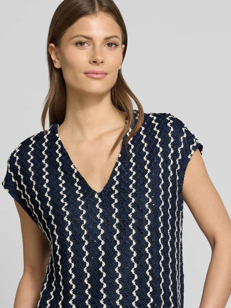Vila T-shirt met V-hals model 'ELLEN'