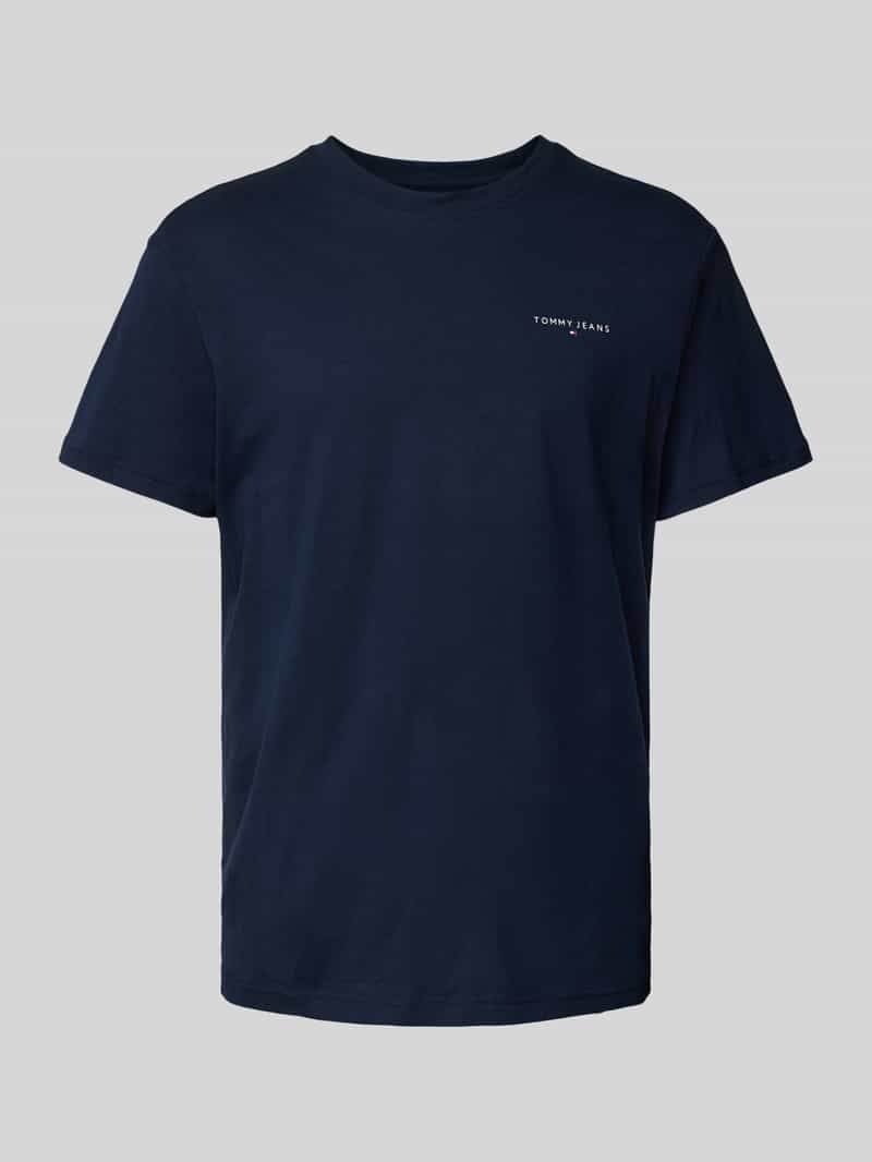 Tommy Jeans T-shirt met labelprint