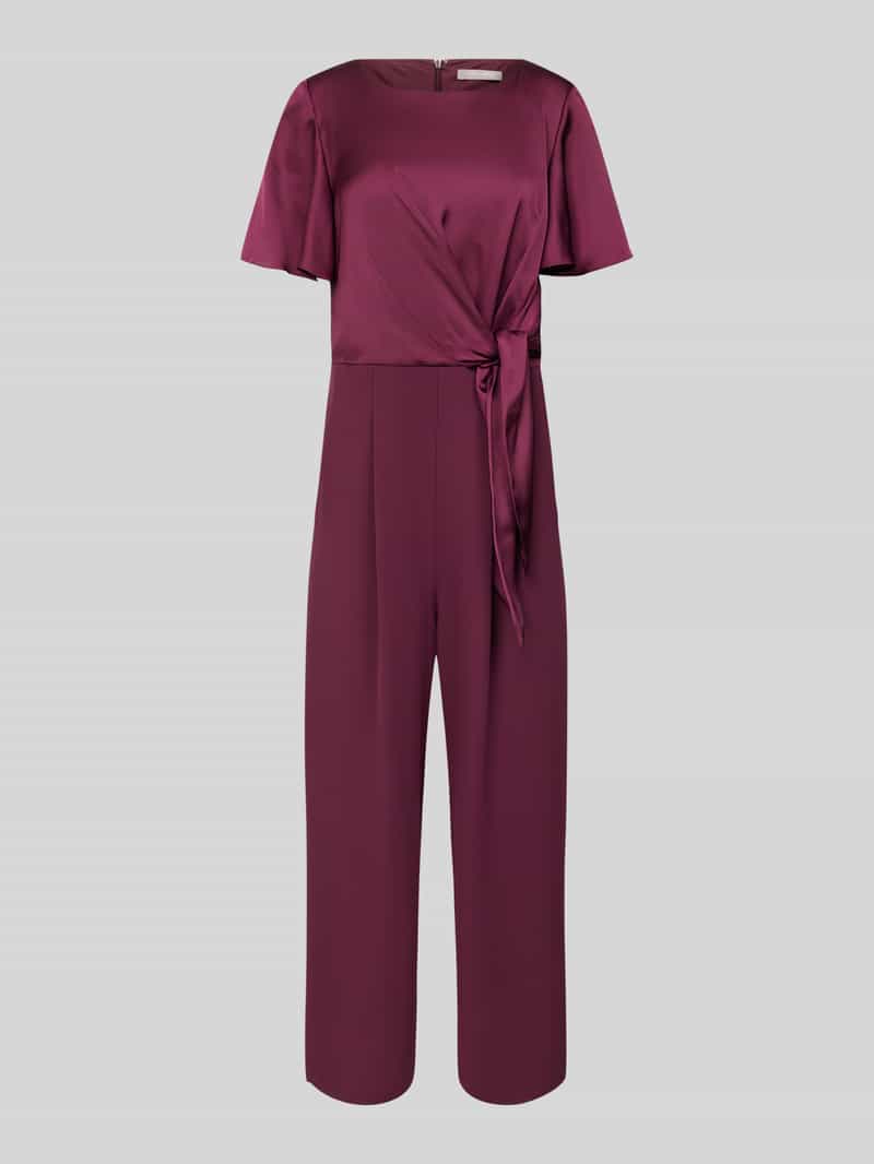 Christian Berg Cocktail Jumpsuit met strikceintuur