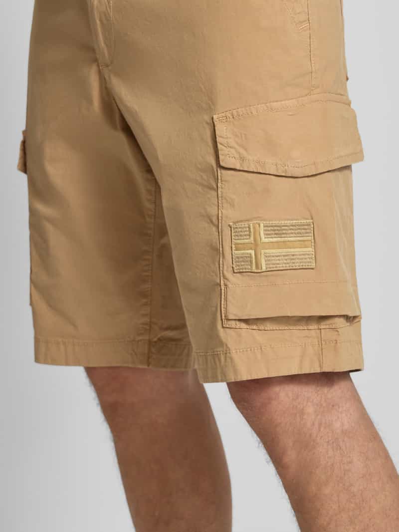 Napapijri Regular fit bermuda met cargozakken model 'HORTON'