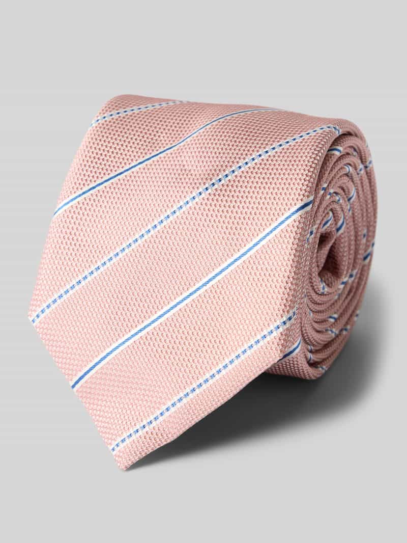 Boss Stropdas van zijdemix (7 5 cm)