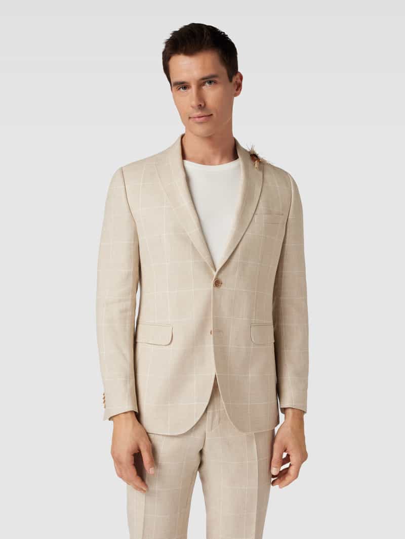 Colbert met rasterruit, model 'Paul' CG - Club of Gents