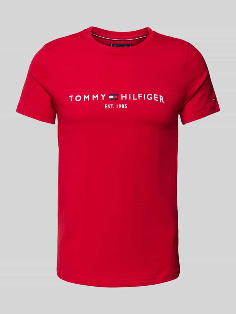 Tommy Hilfiger T-shirt met labelstitching