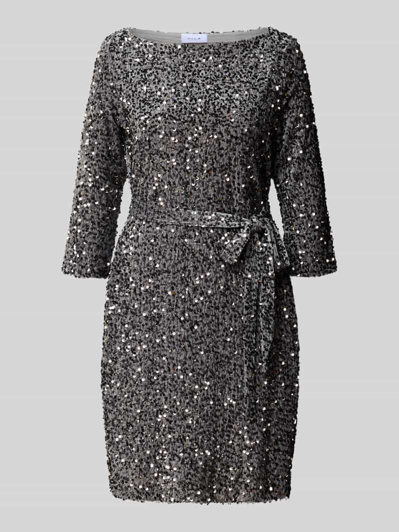 Vila Mini-jurk met pailletten model 'FAITH'