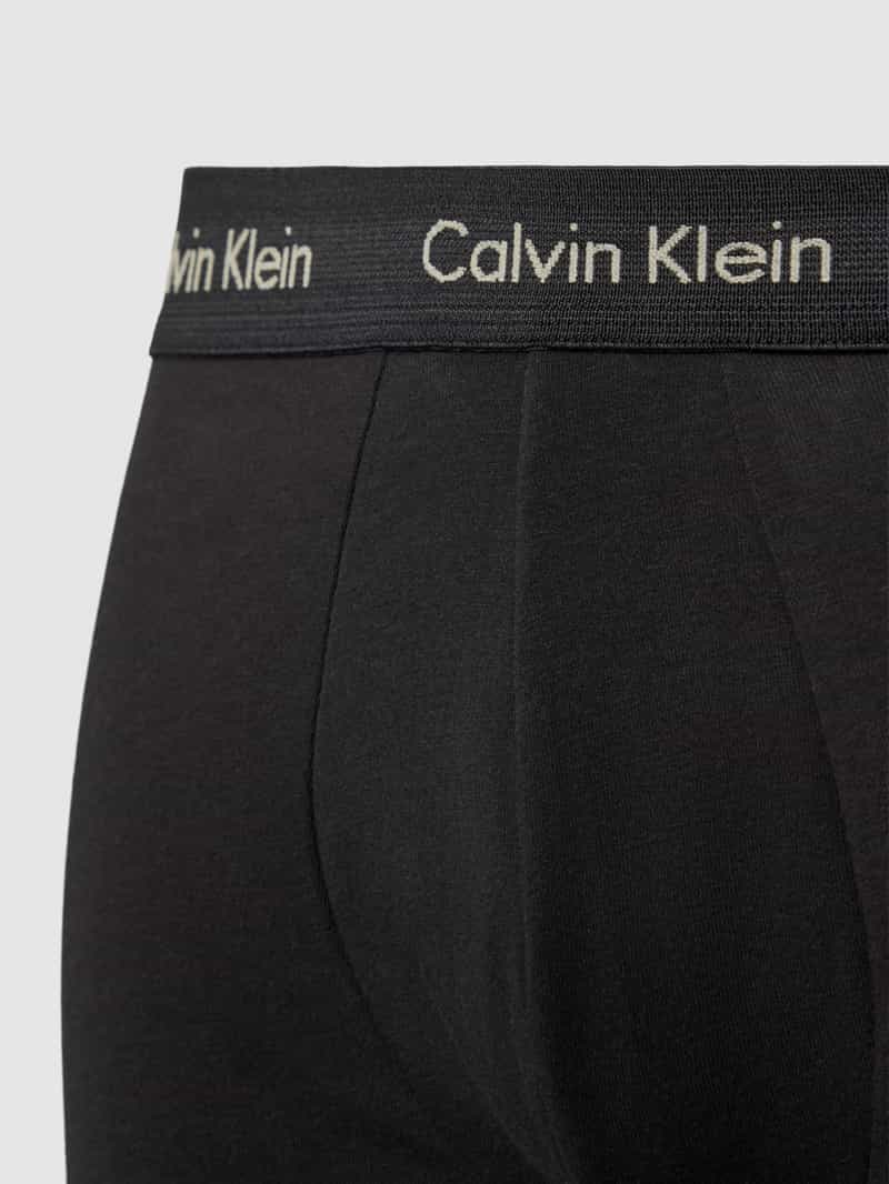 Calvin Klein Underwear Boxershort met elastische band met label in een set van 3 stuks