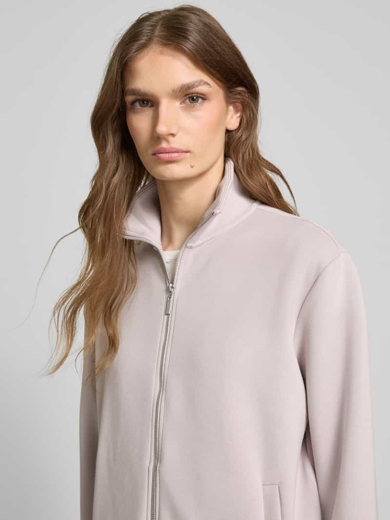Christian Berg Woman Sweatjack met strookzakken