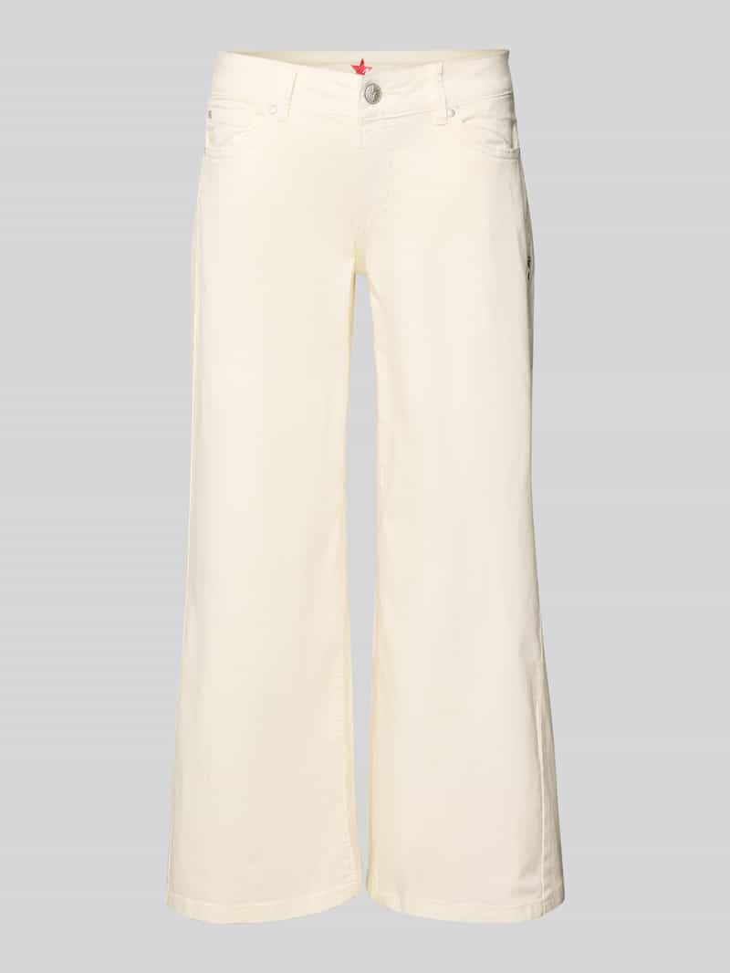 Buena Vista Wide leg broek in 5-pocketmodel model 'ITALY'