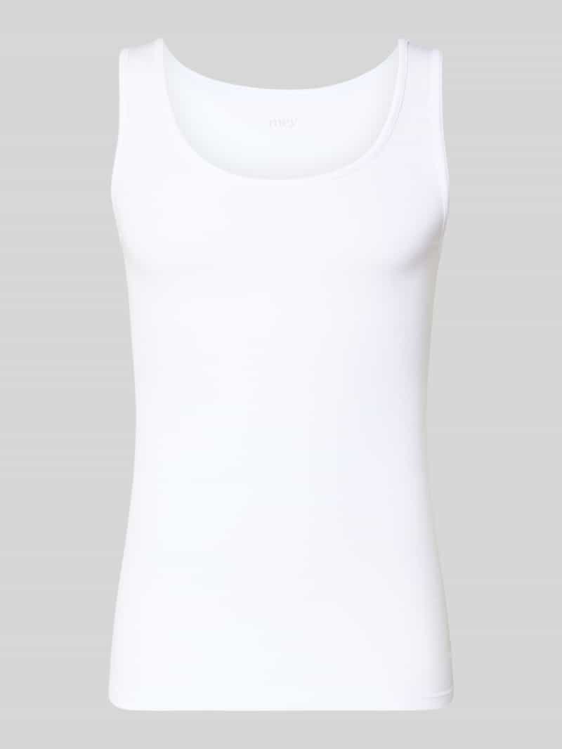 Tanktop met effen design