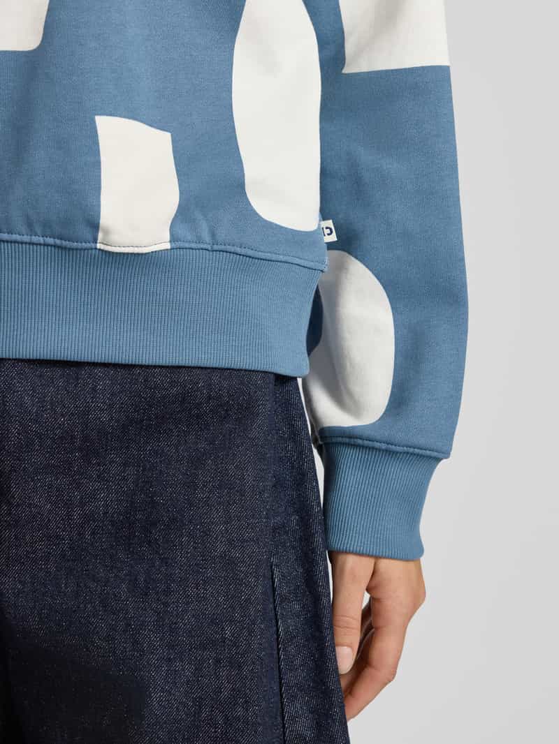 Tom Tailor Denim Regular fit sweatshirt van puur katoen