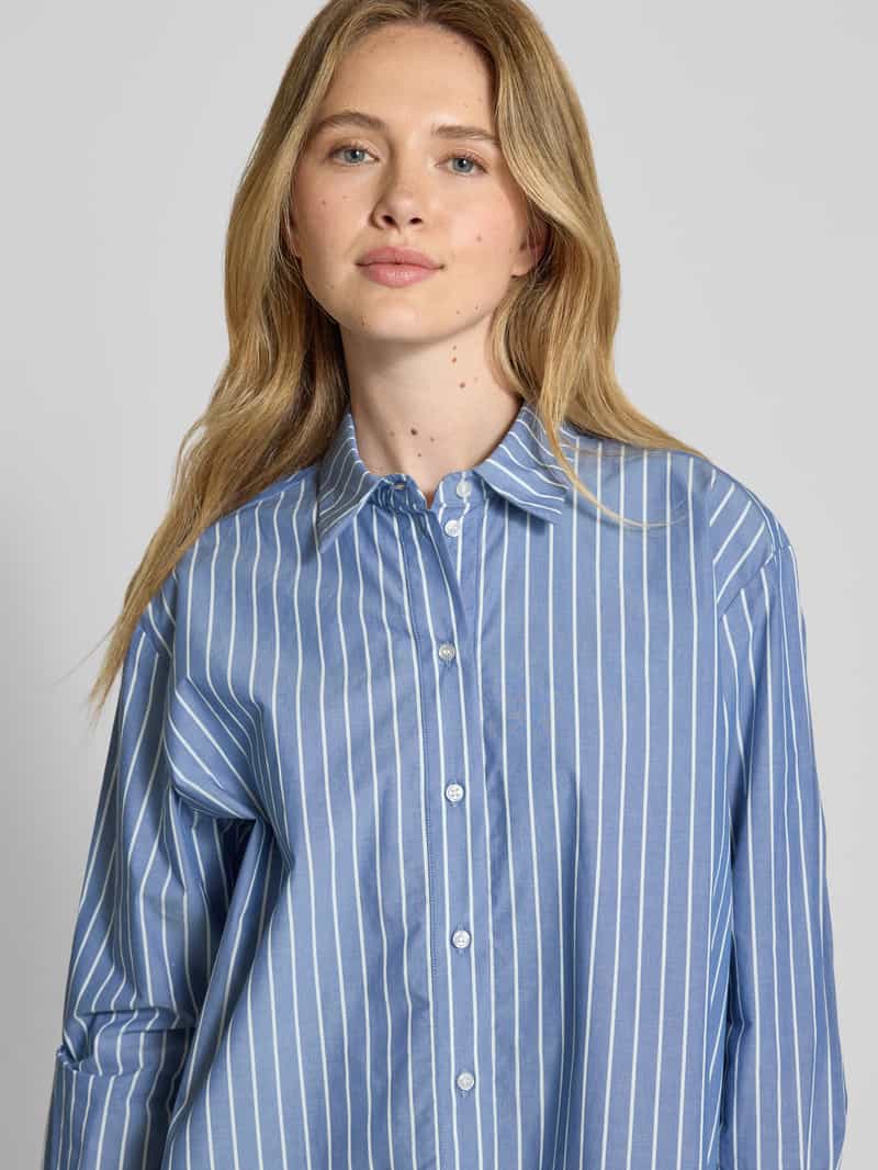 Christian Berg Woman Selection Relaxed fit overhemdblouse met doorknoopsluiting