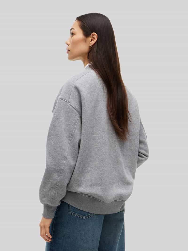 Tommy Hilfiger relaxed fit sweater van katoenmix
