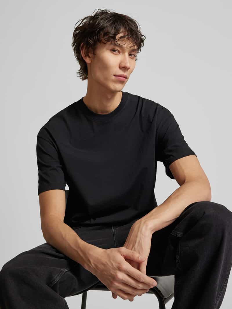 jack & jones T-shirt met ronde hals in een set van 2 stuks model 'BRADLEY'