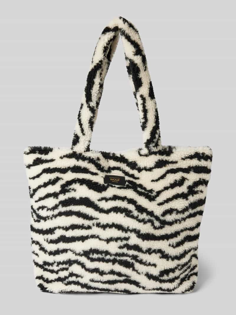 WOUF Handtas met labelbadge model 'Arctic'