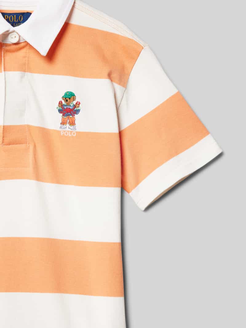 Polo Ralph Lauren Kids Poloshirt met labelstitching