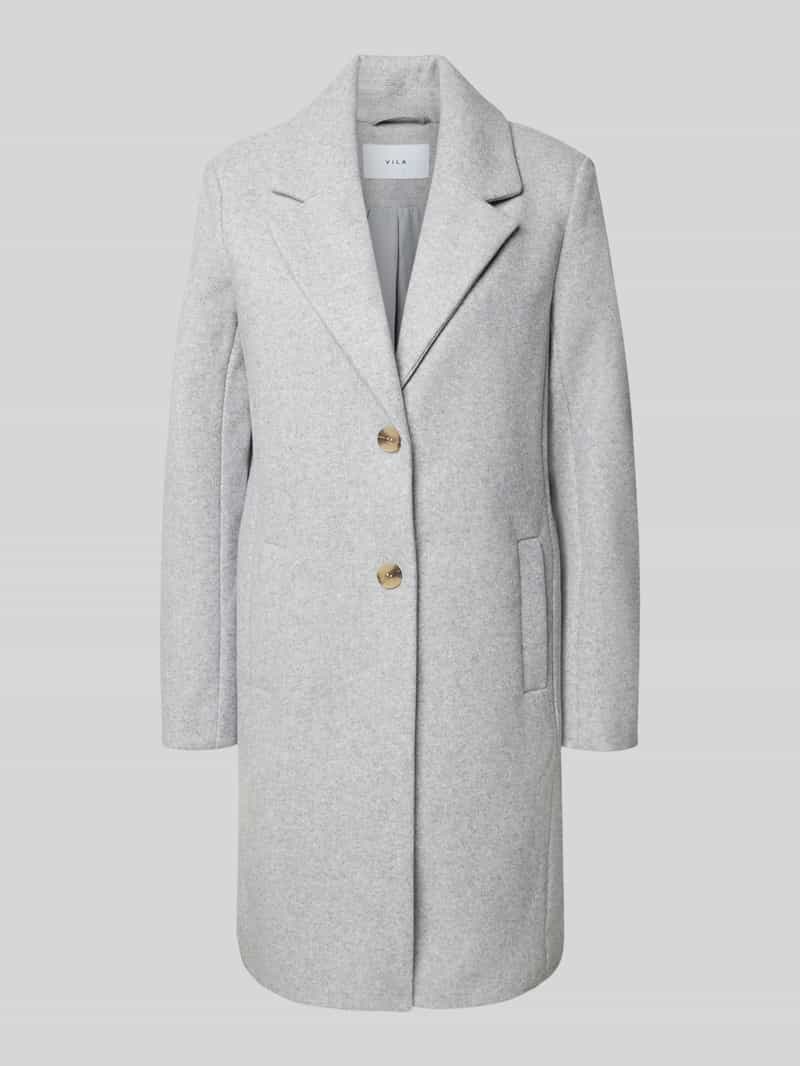 Vila Korte jas VICLAUDIA BUTTON COAT - NOOS