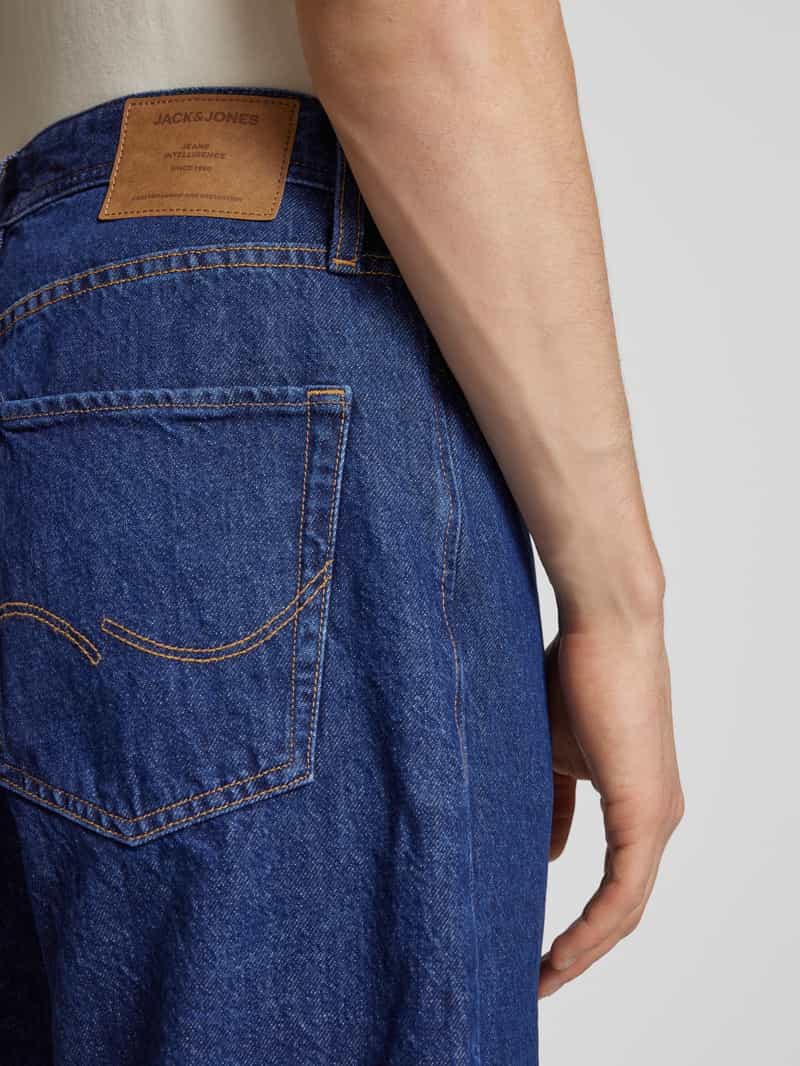 jack & jones Baggy fit korte jeans in 5-pocketmodel model 'ALEX'