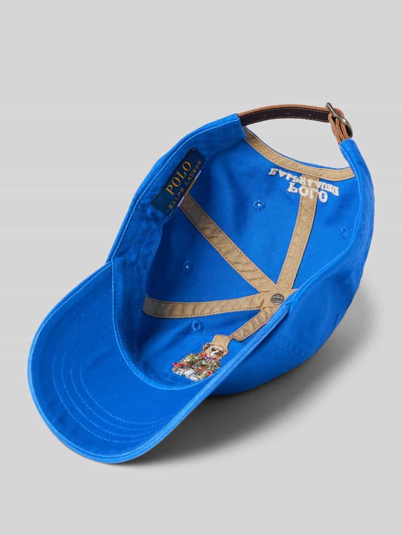 Polo Ralph Lauren Baseballpet met motief- en labelstitching