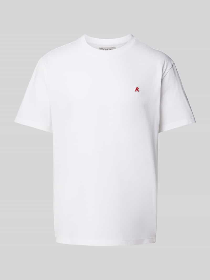 Replay T-shirt met logostitching