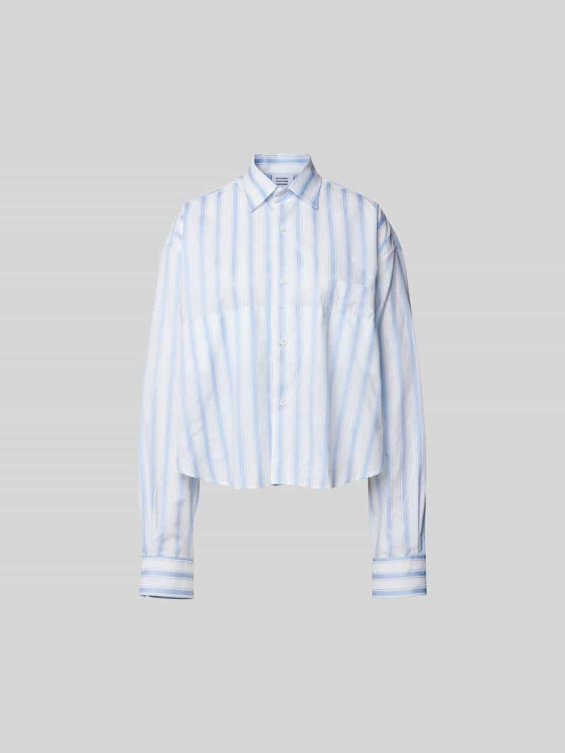 Kort blouse met borstzak