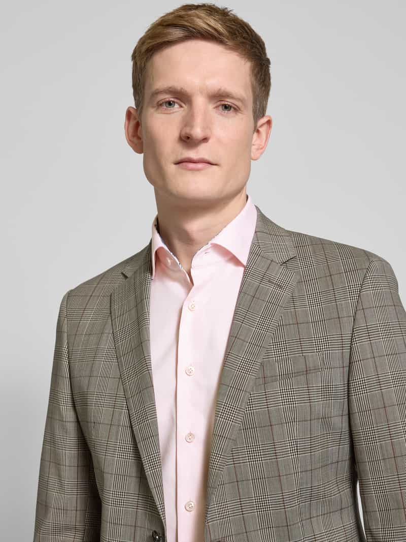 OLYMP SIGNATURE SLIM FIT Slim fit zakelijk overhemd met kentkraag model 'Savio'