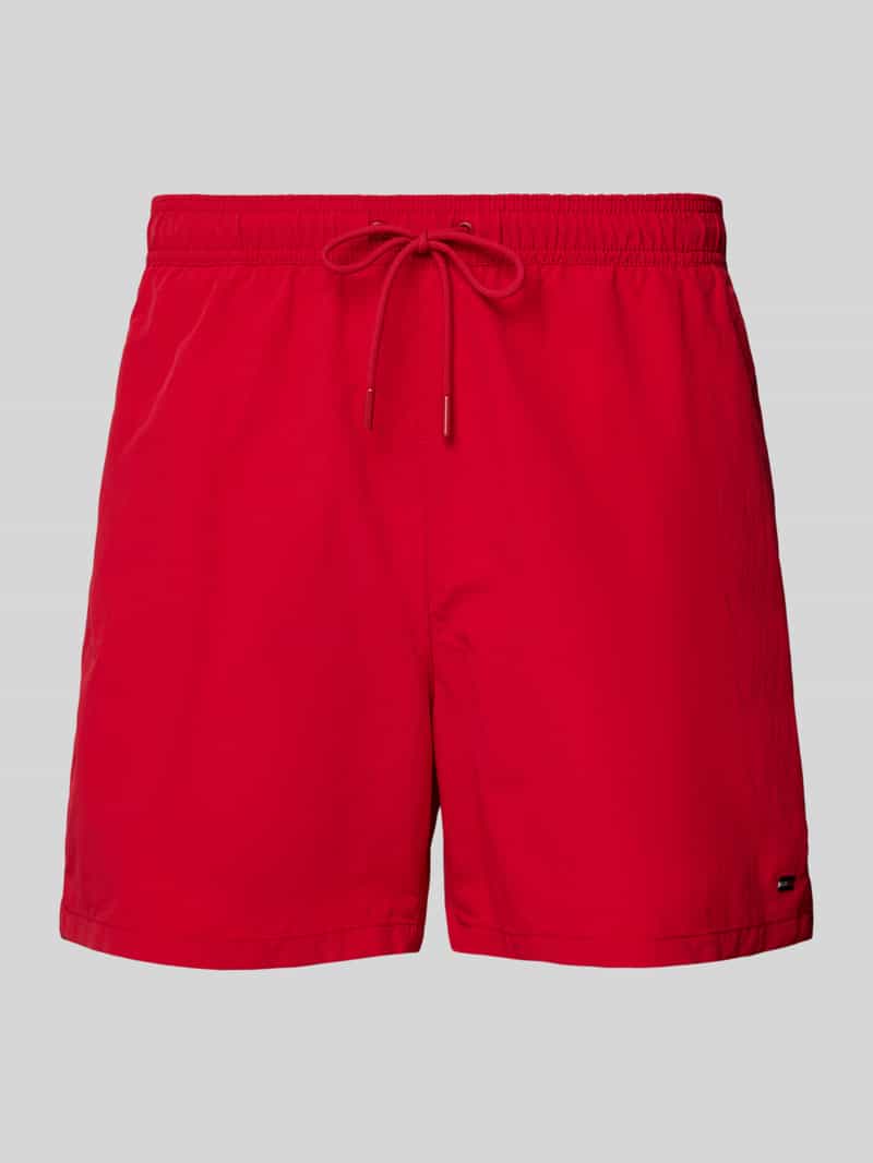 Tommy Hilfiger Regular fit zwembroek met logostitching