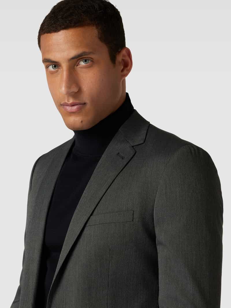 MCNEAL 2-knoops colbert met reverskraag