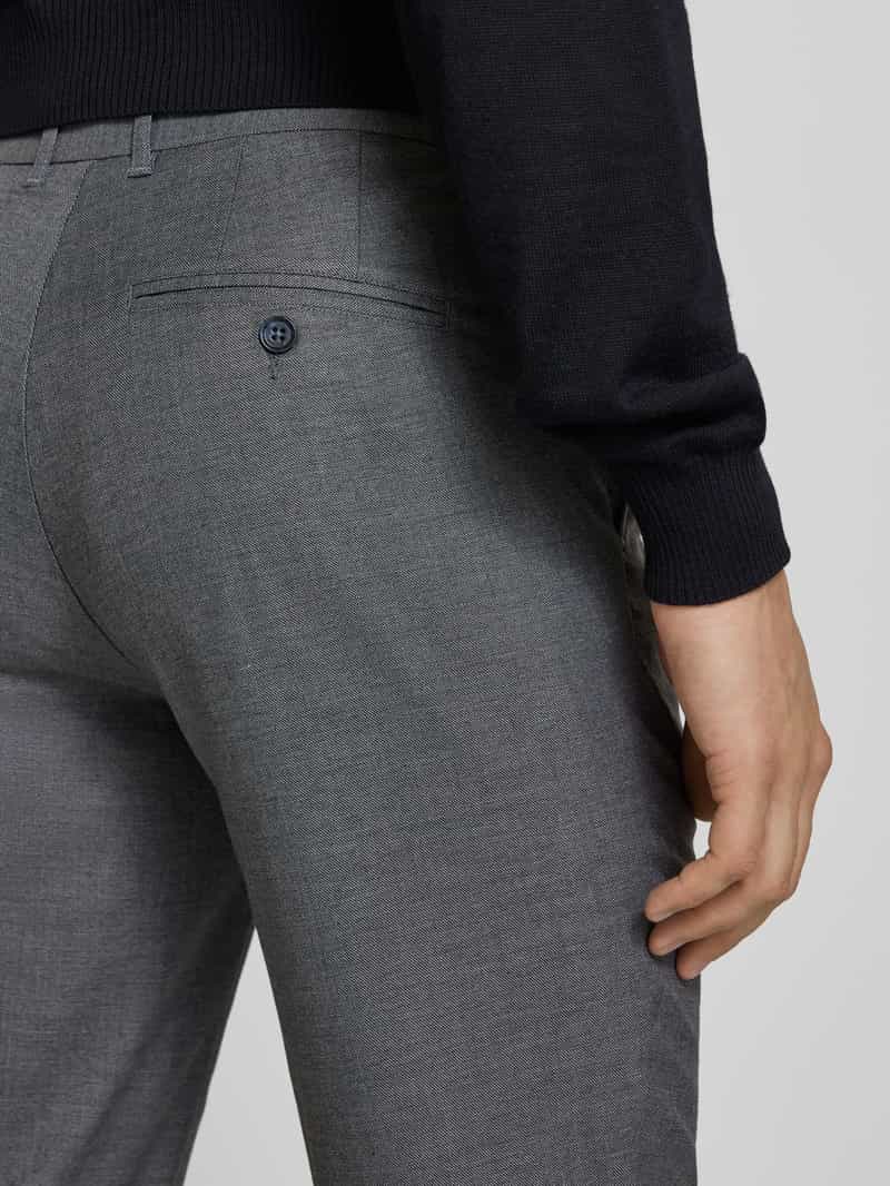 Matinique Slim fit chino met paspelzakken aan de achterkant model 'LIAM'