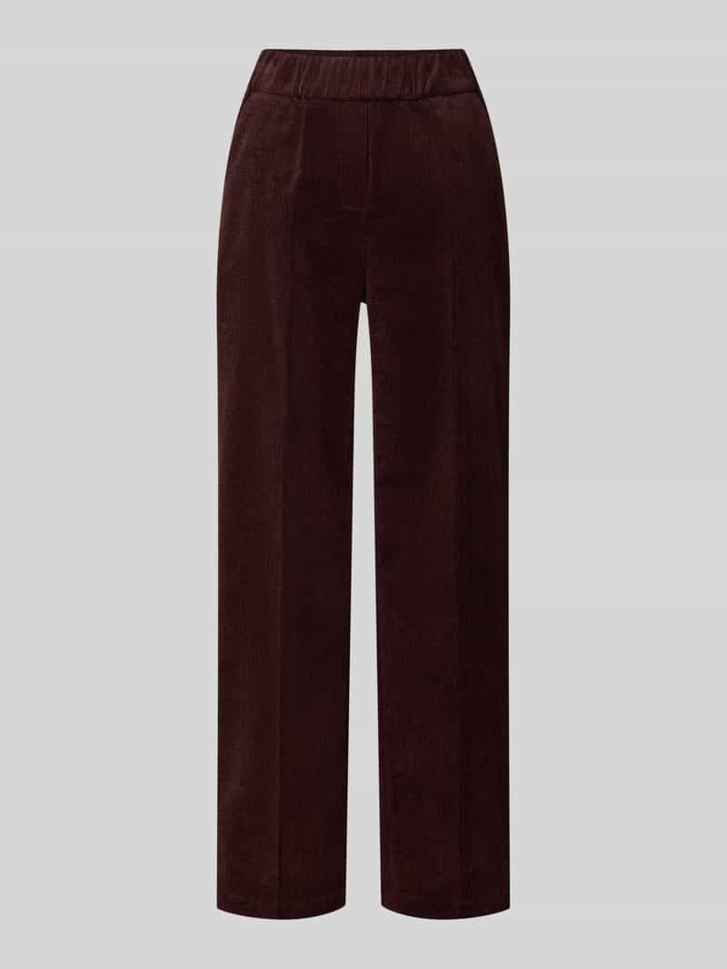 OPUS PANTS Stoffen broek met elastische band model 'Mucia'