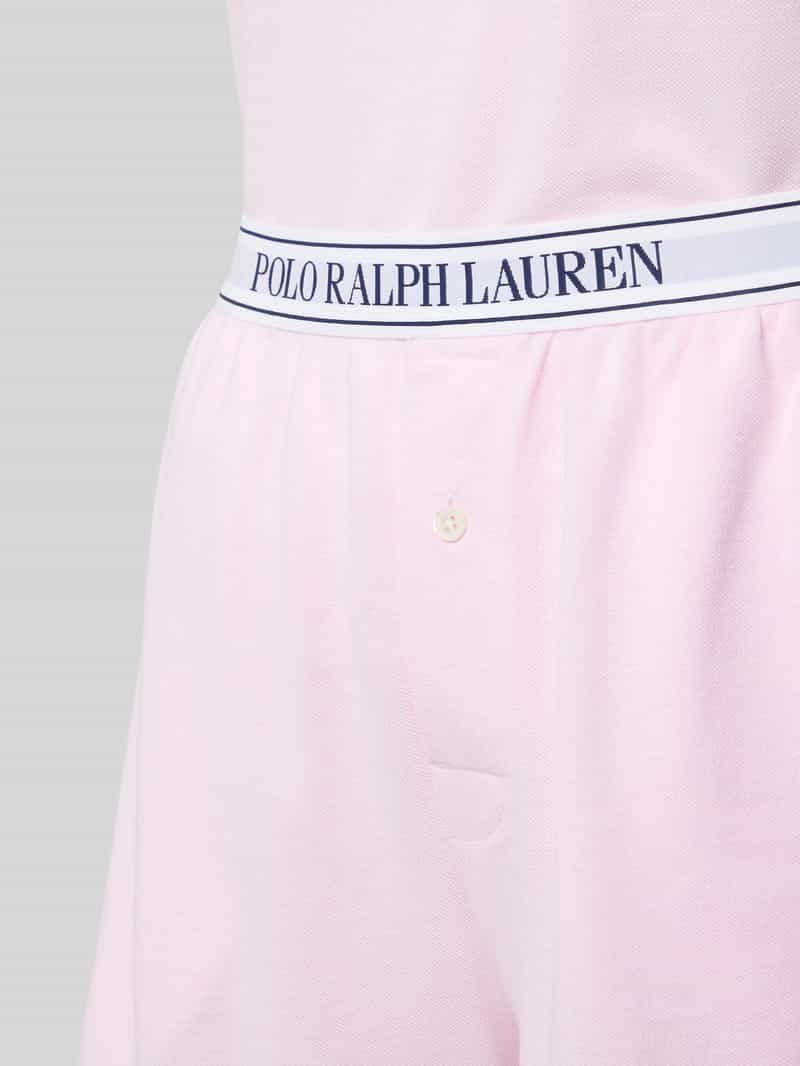 Polo Ralph Lauren Pyjama met logostitching model 'OXFORD'