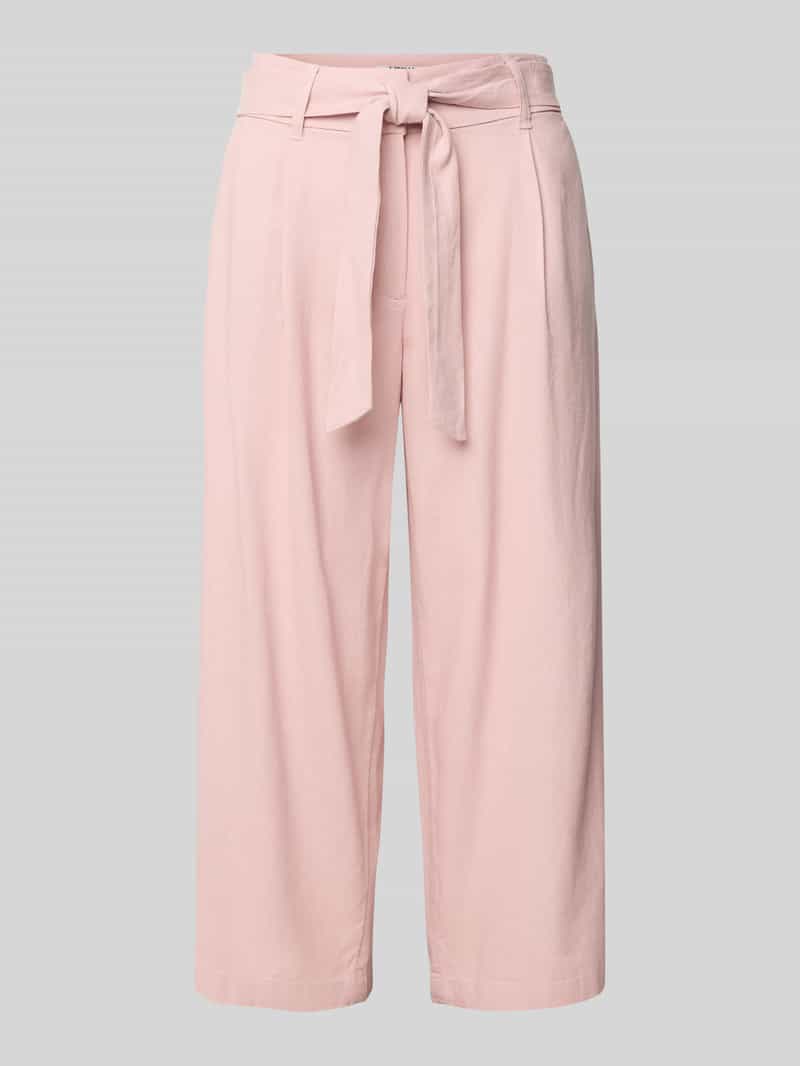 Only Regular fit culotte met strikceintuur model 'CARO'