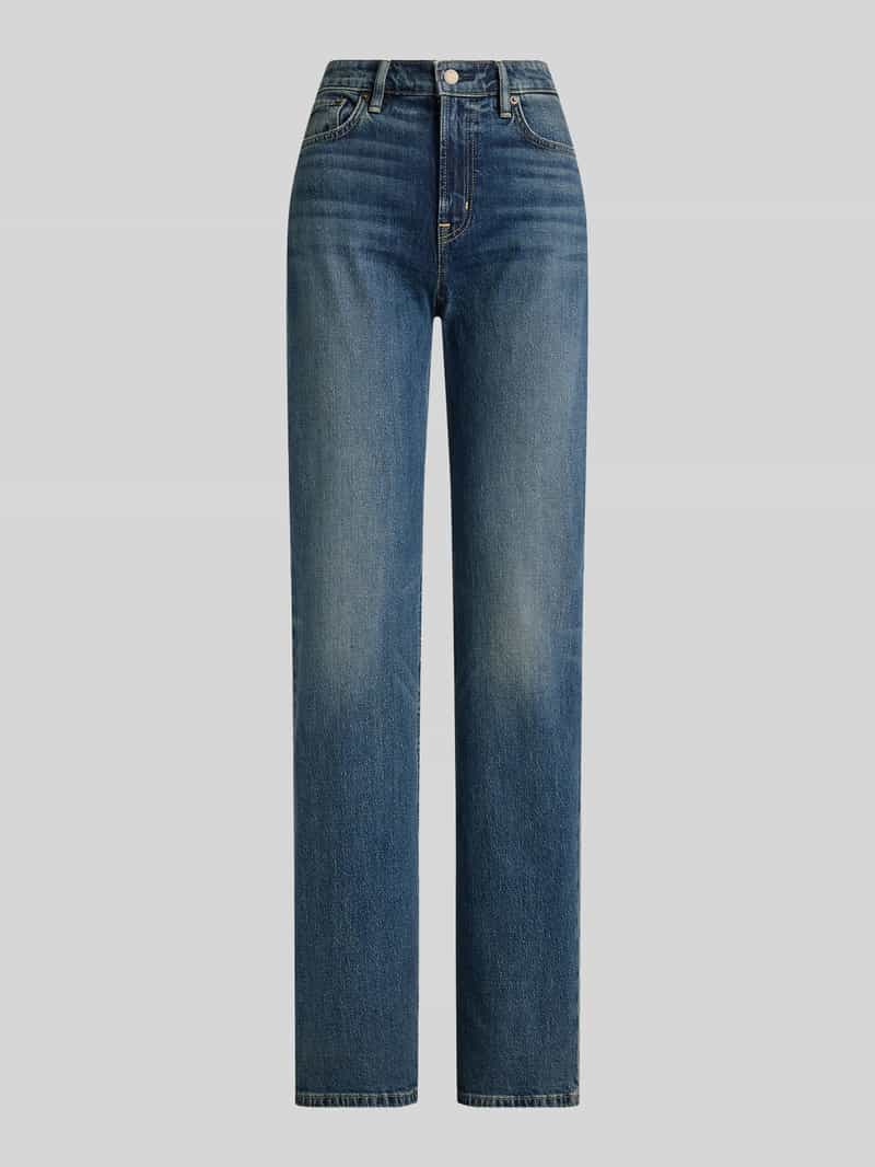 Lauren Ralph Lauren straight fit jeans met labelpatch