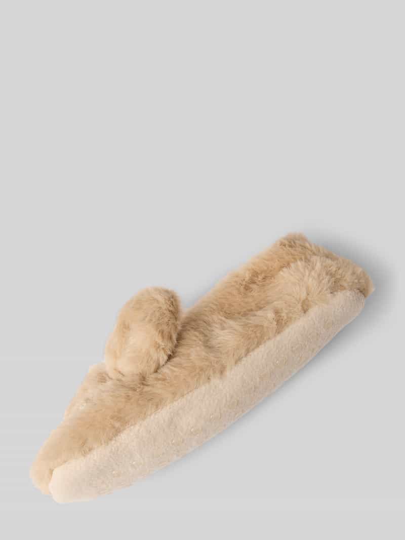 CAPELLI NEW YORK Huisschoenen van imitatiebont met antislipzool