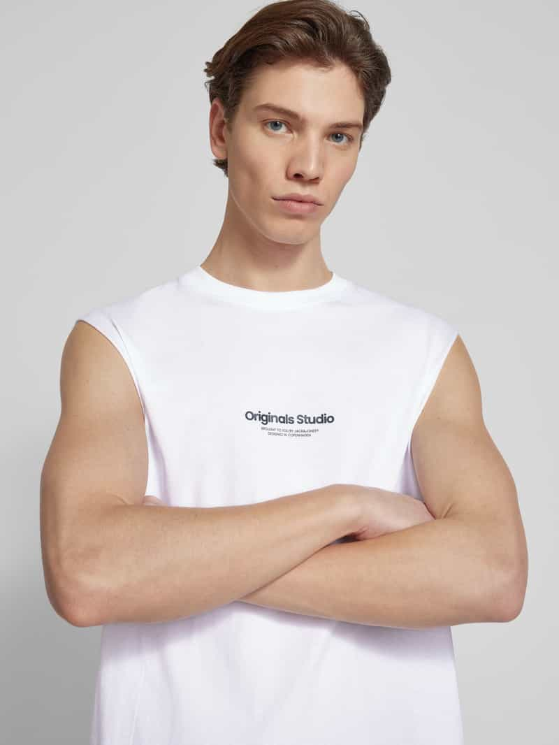 jack & jones Tanktop met labelprint